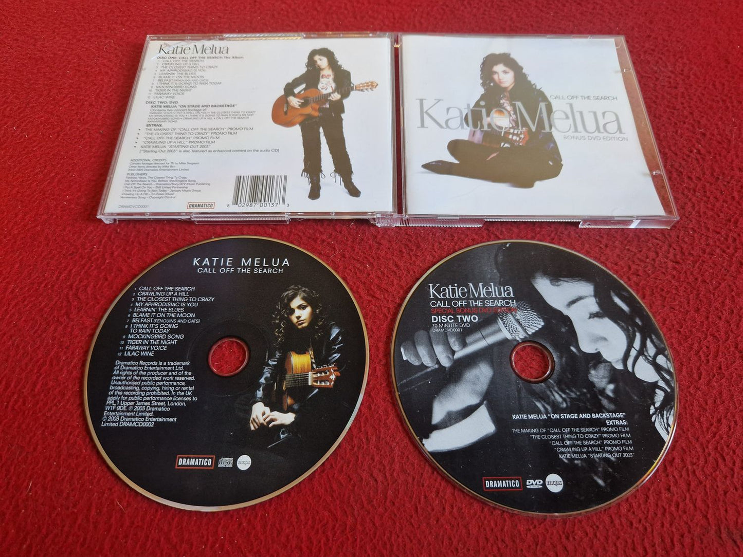 KATIE MELUA CALL OFF THE SEARCH CD / DVD