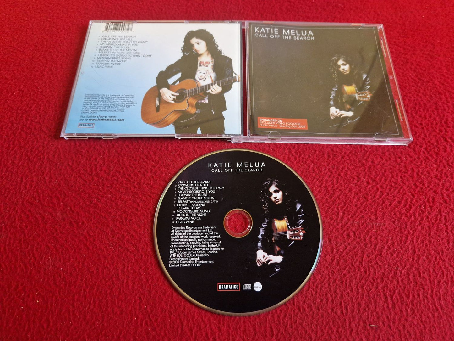 KATIE MELUA CALL OFF THE SEARCH CD