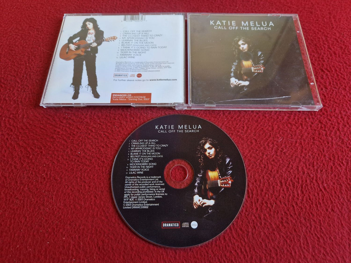 KATIE MELUA CALL OFF THE SEARCH CD
