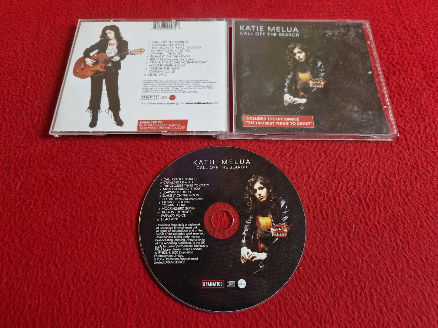 KATIE MELUA CALL OFF THE SEARCH CD