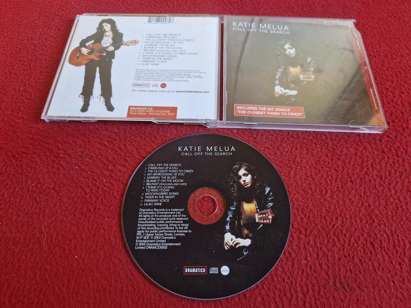 KATIE MELUA CALL OFF THE SEARCH CD