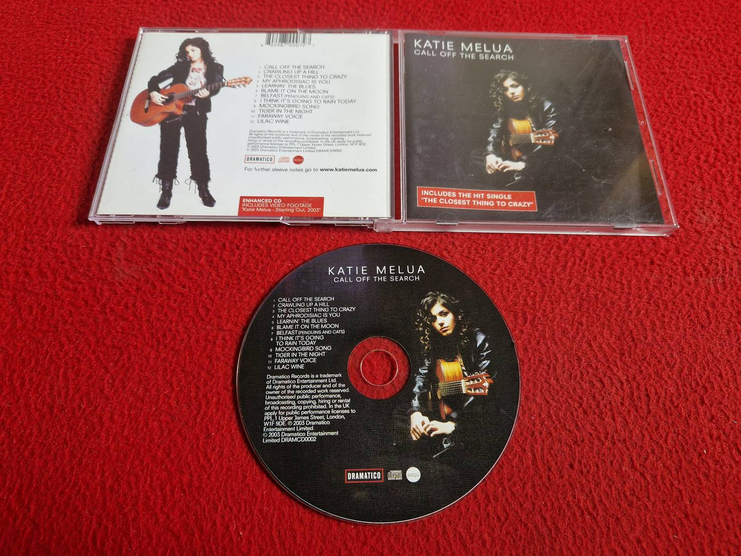 KATIE MELUA CALL OFF THE SEARCH CD