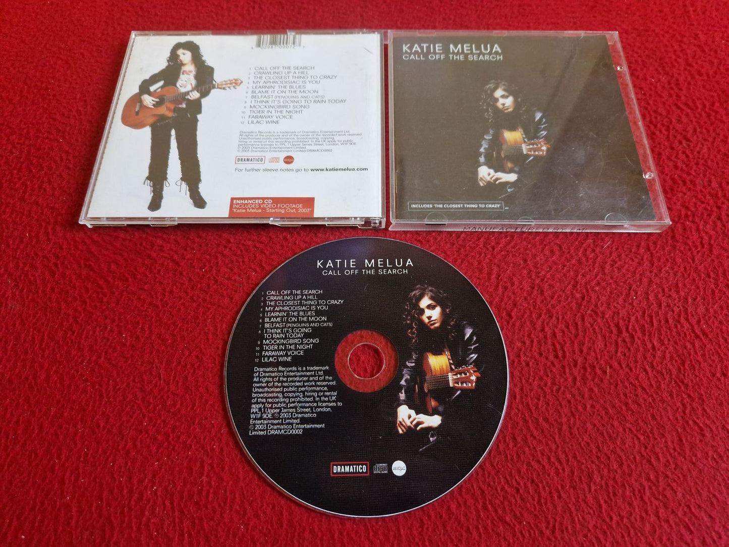 KATIE MELUA CALL OFF THE SEARCH CD