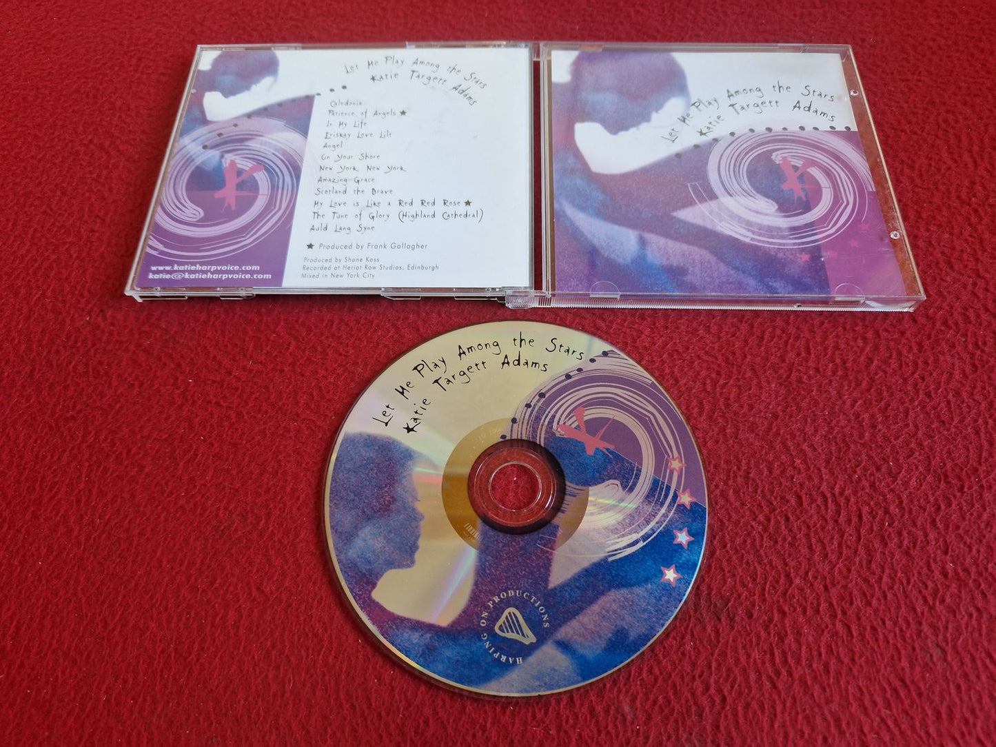 KATIE TARGETT ADAMS LET ME PLAY AMONG THE STARS CD