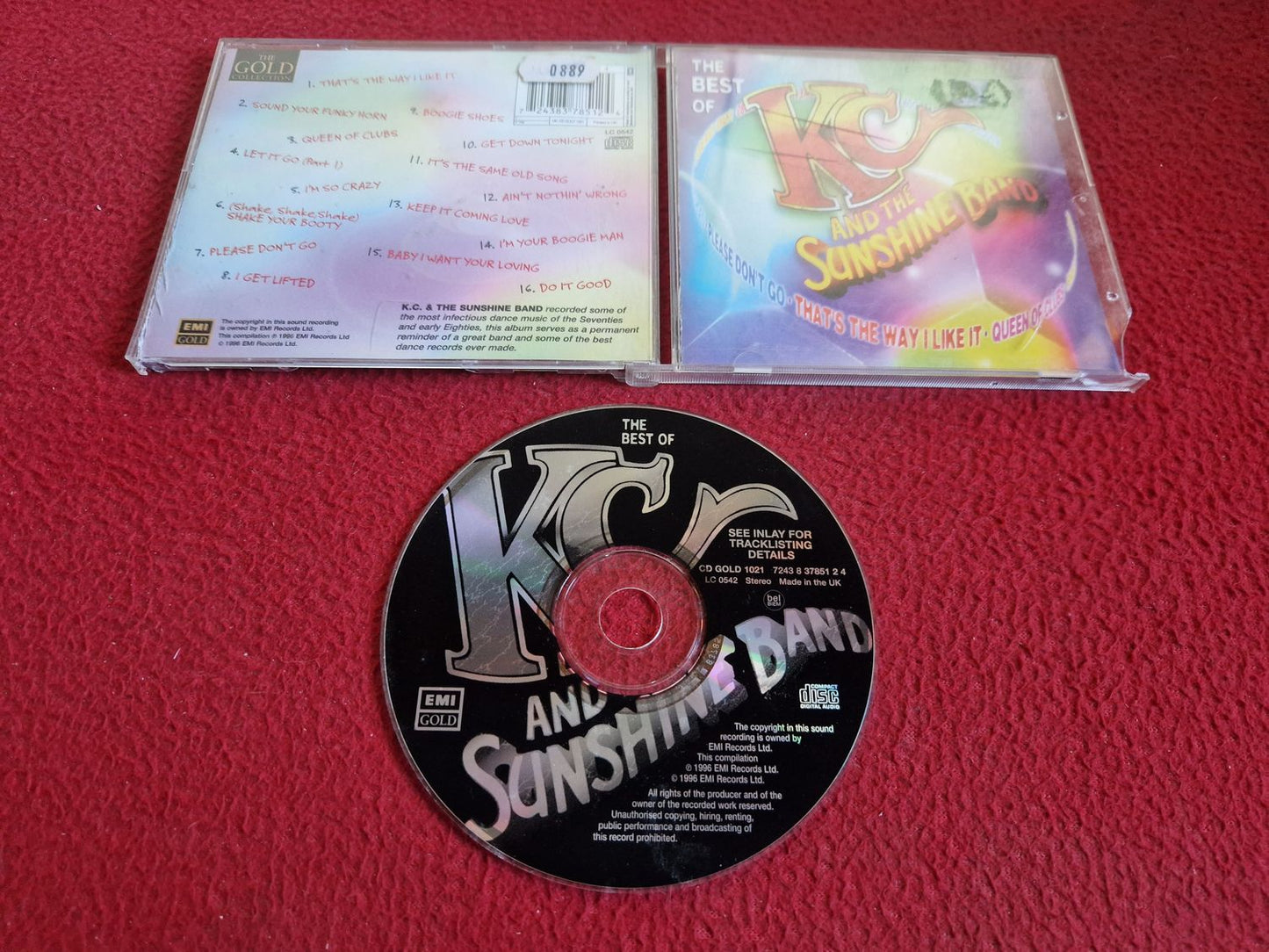 KC AND THE SUNSHINE BAND THE BEST OF CD