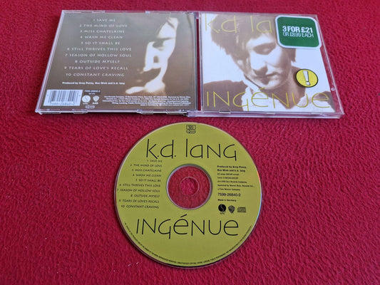 K.D LANG INGENUE CD