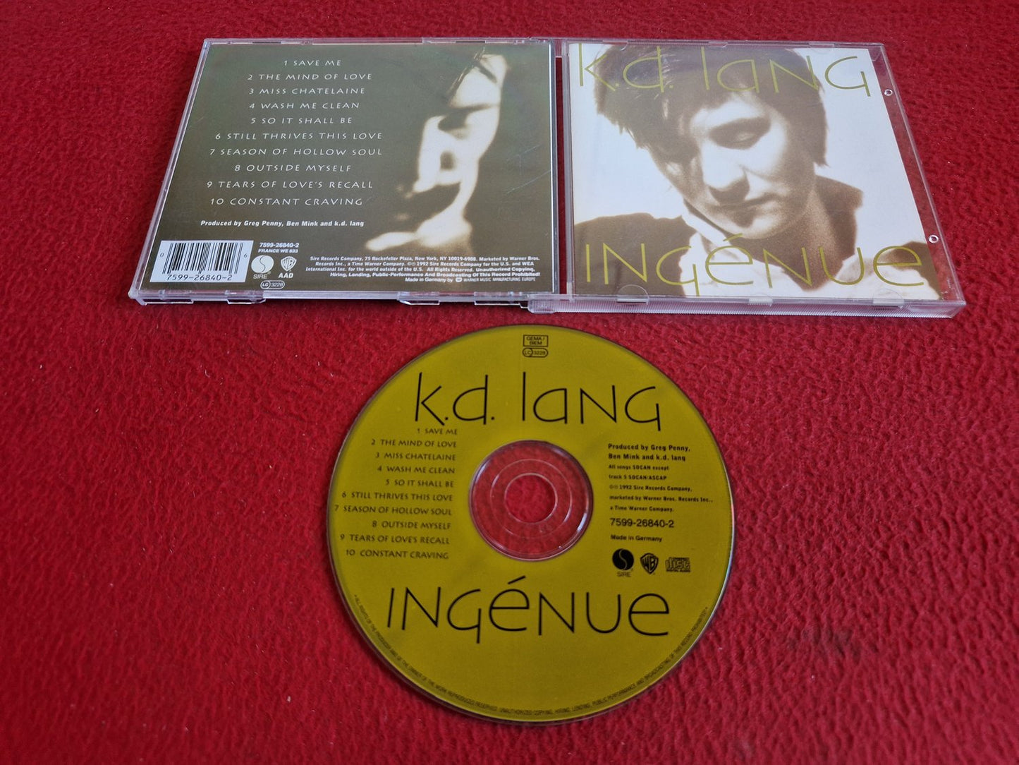 K.D. LANG INGENUE CD