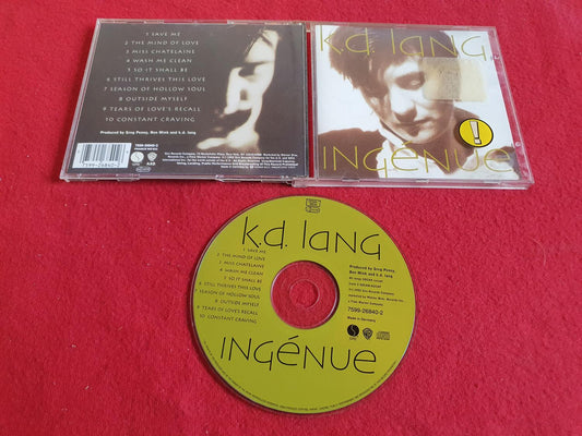 K.D. LANG INGENUE till CD