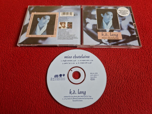 K.D. LANG MISS CHATELAINE CD