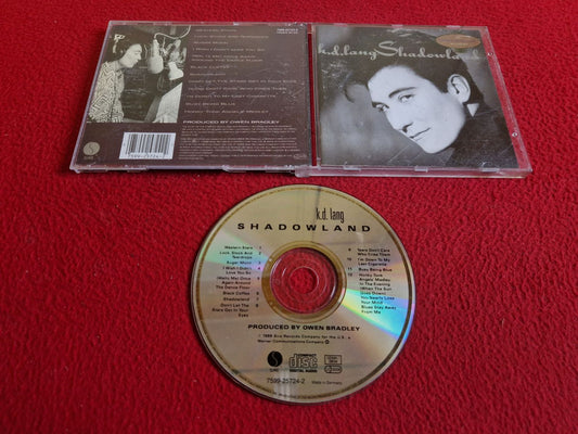 K.D LANG SHADOWLAND CD