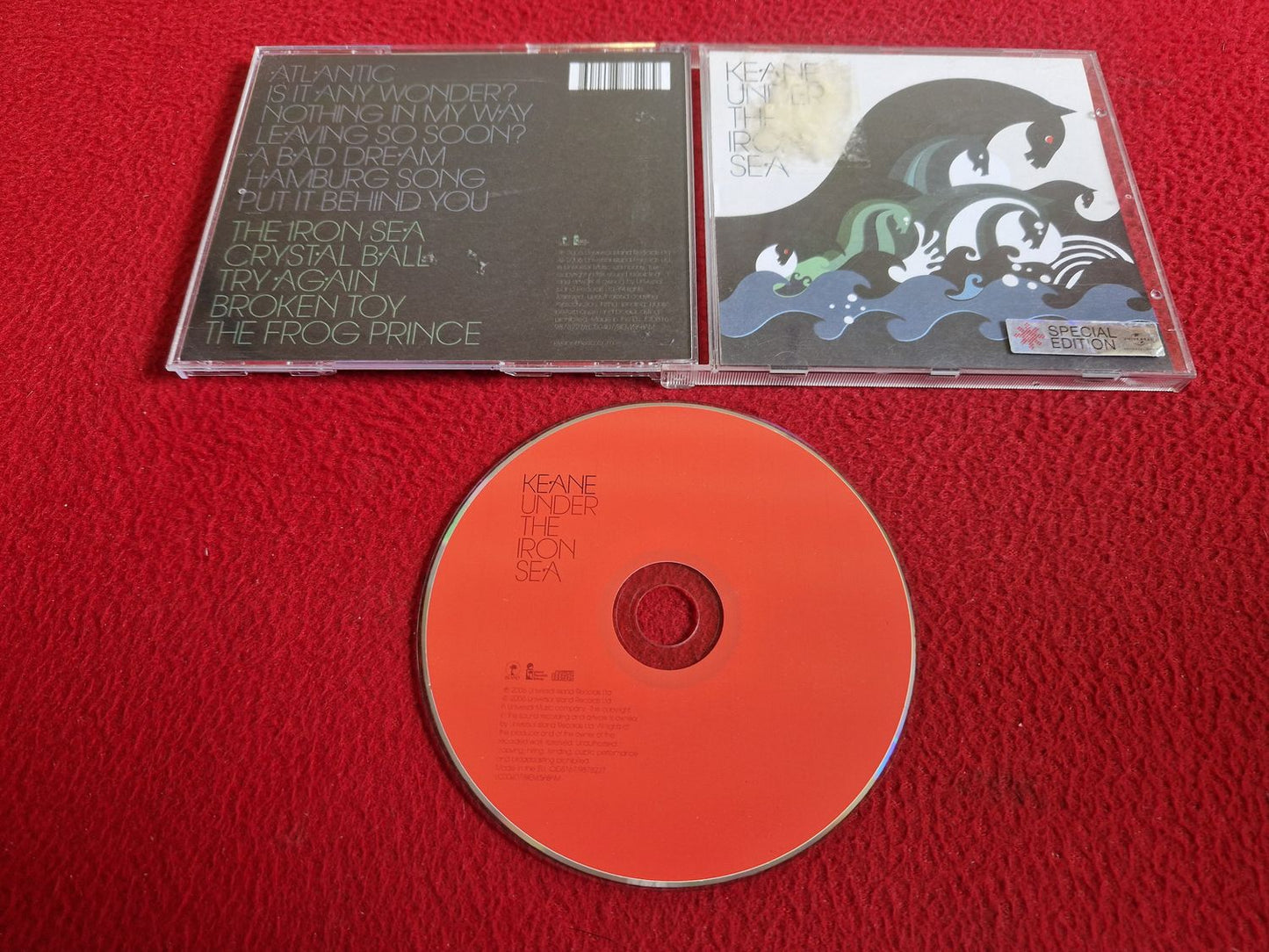 KEANE UNDER THE IRON SEA CD
