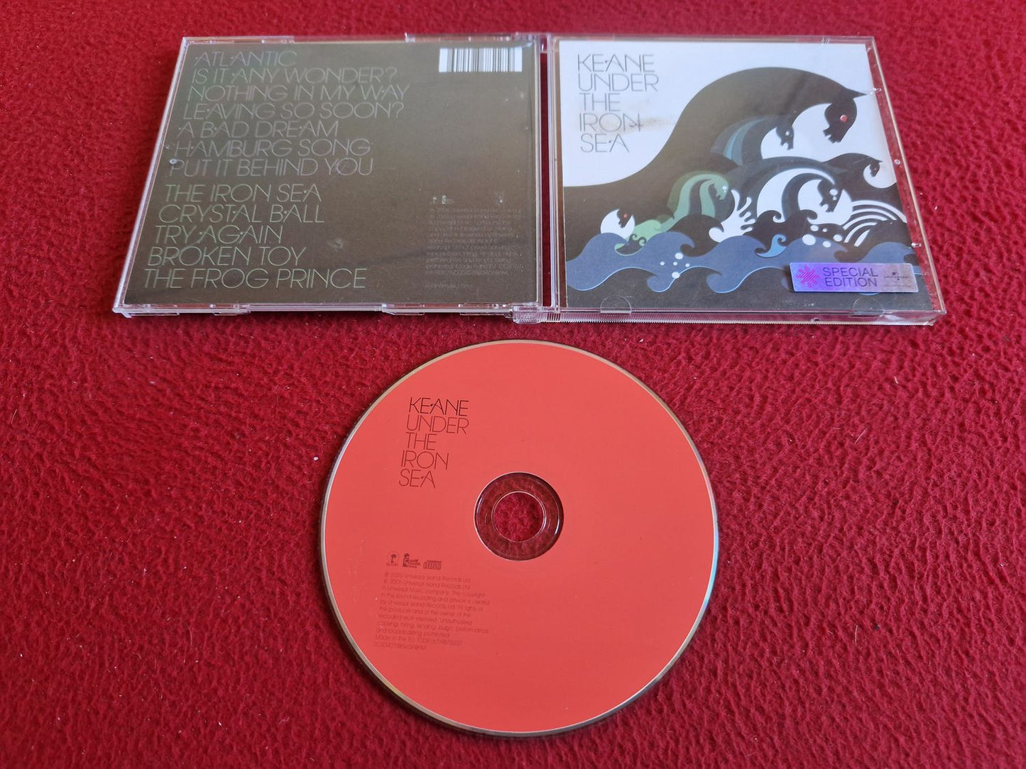 KEANE UNDER THE IRON SEA SPECIAL EDITION CD