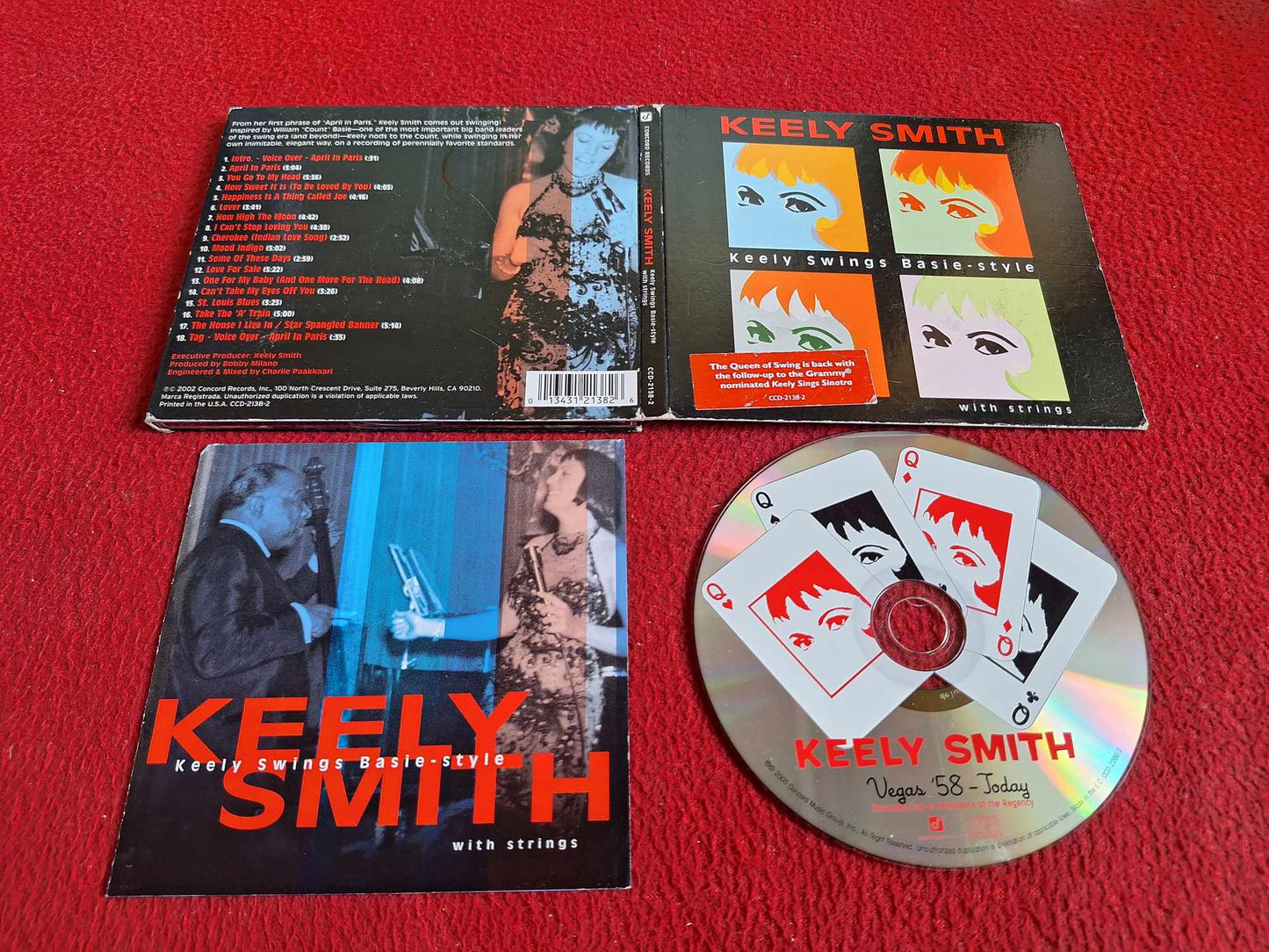 KEELY SMITH KEELY SWINGS BASIE-STYLE WITH STRINGS CD