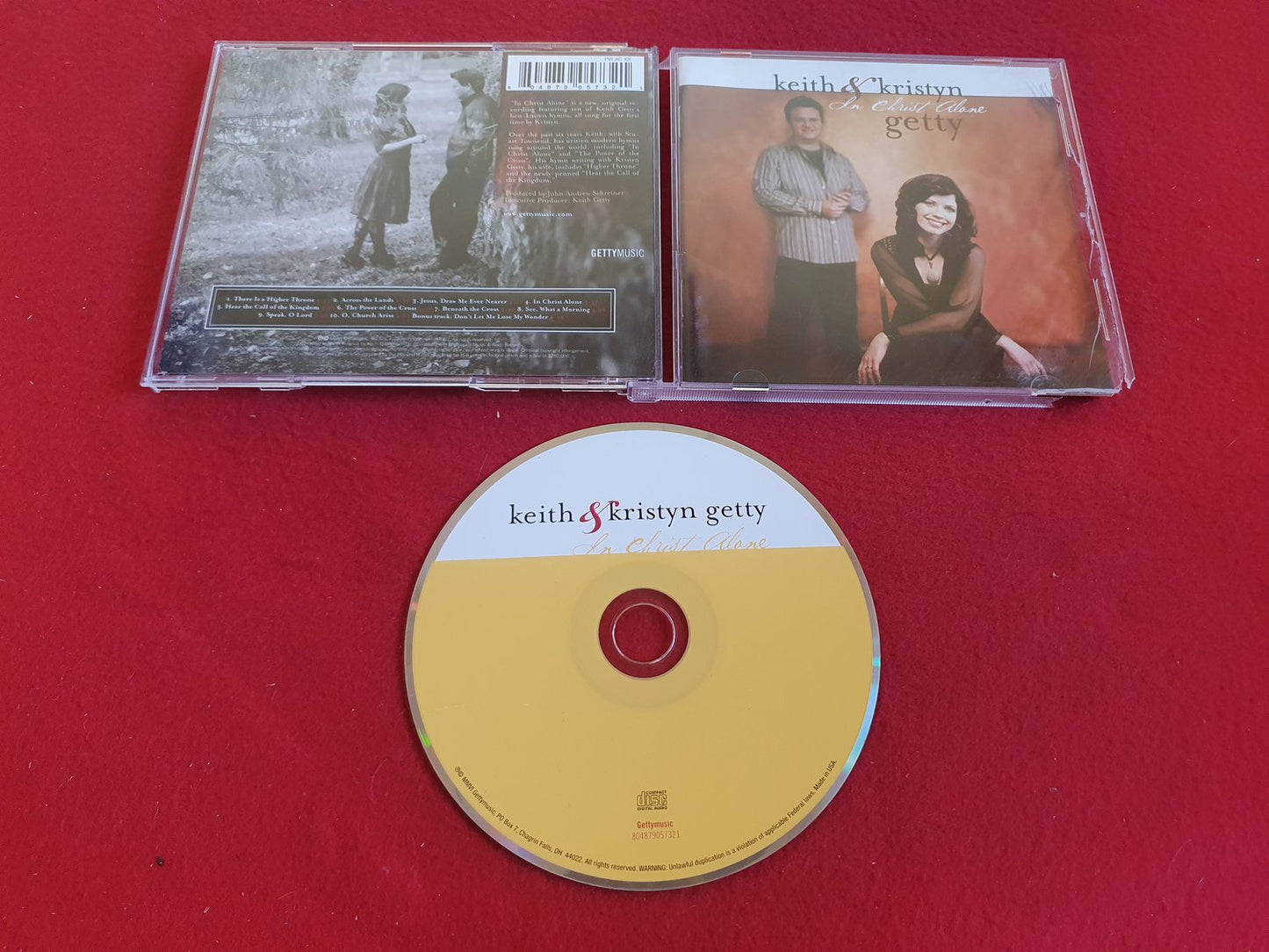 KEITH & KRISTYN GETTY IN CHRIST ALONE till CD
