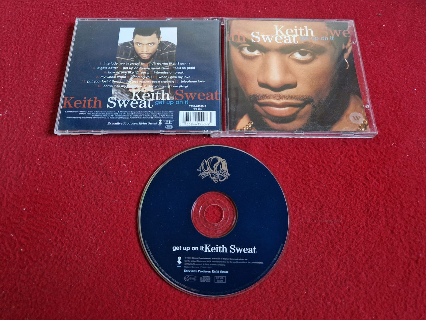 KEITH SWEAT GET UP ON IT till CD