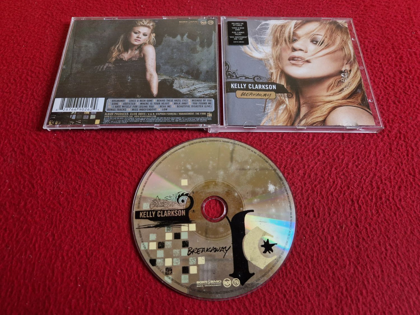 KELLY CLARKSON BREAKAWAY CD