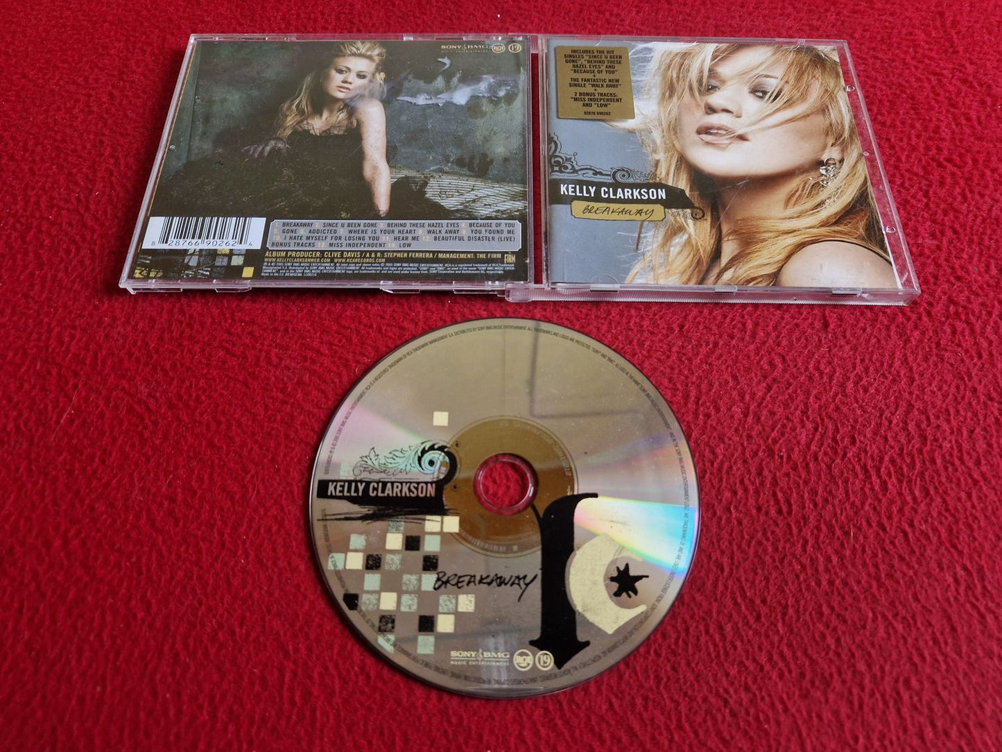 KELLY CLARKSON BREAKAWAY CD