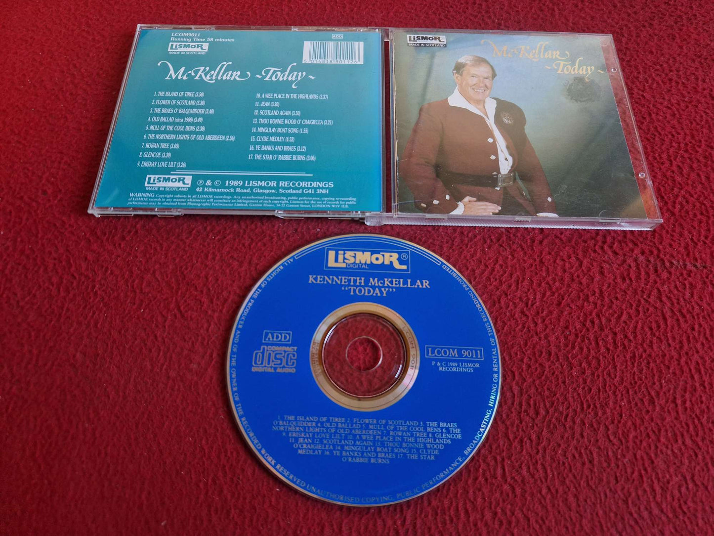 KENNETH MCKELLAR TODAY CD