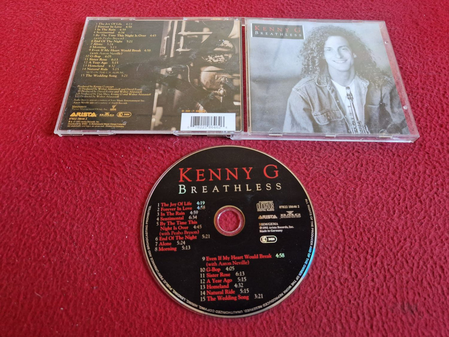 KENNY G BREATHLESS CD