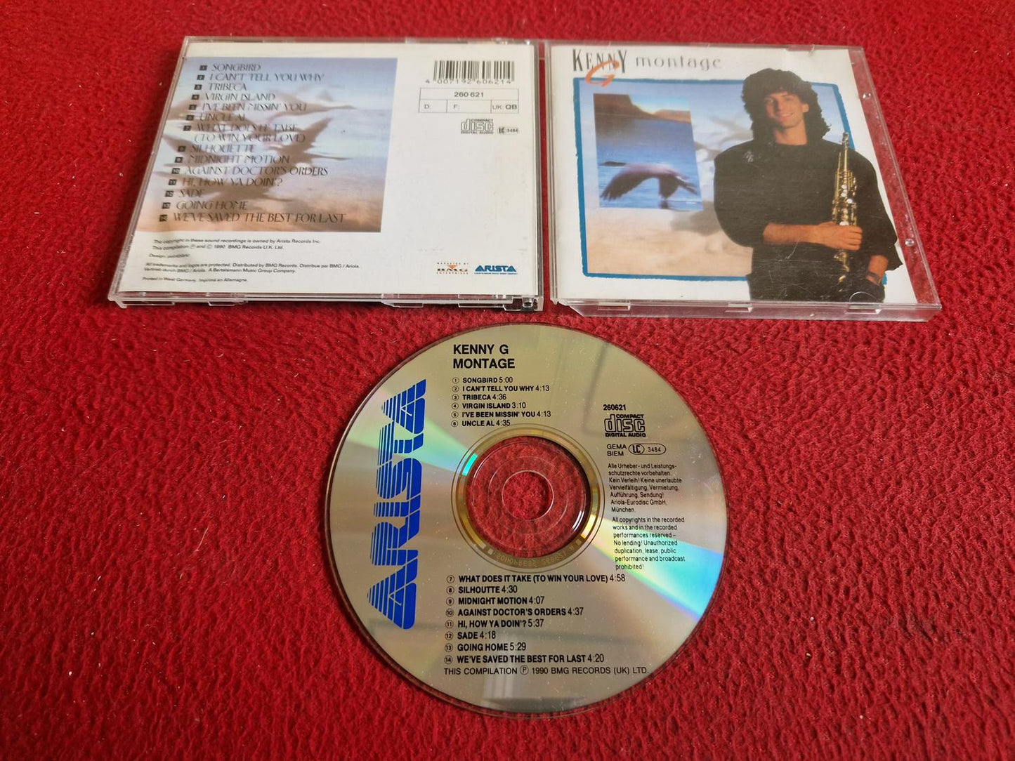 KENNY G MONTAGE CD