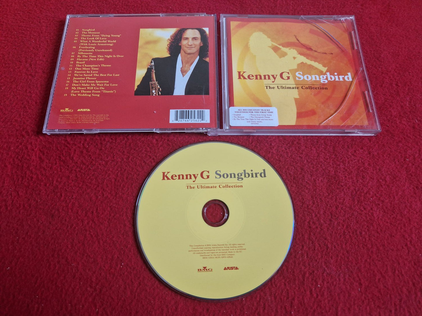 KENNY G SONGBIRD THE ULTIMATE COLLECTION till CD