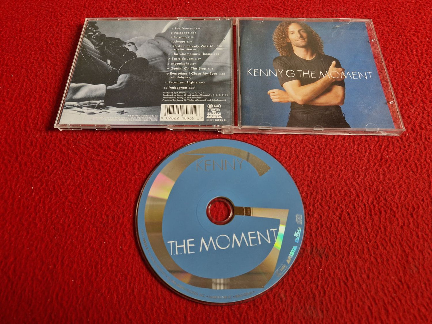 KENNY G THE MOMENT CD