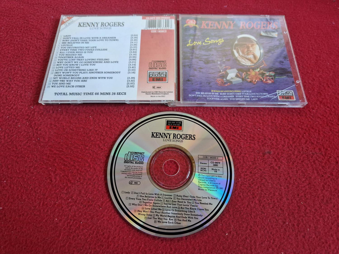 KENNY ROGERS LOVE SONGS till CD
