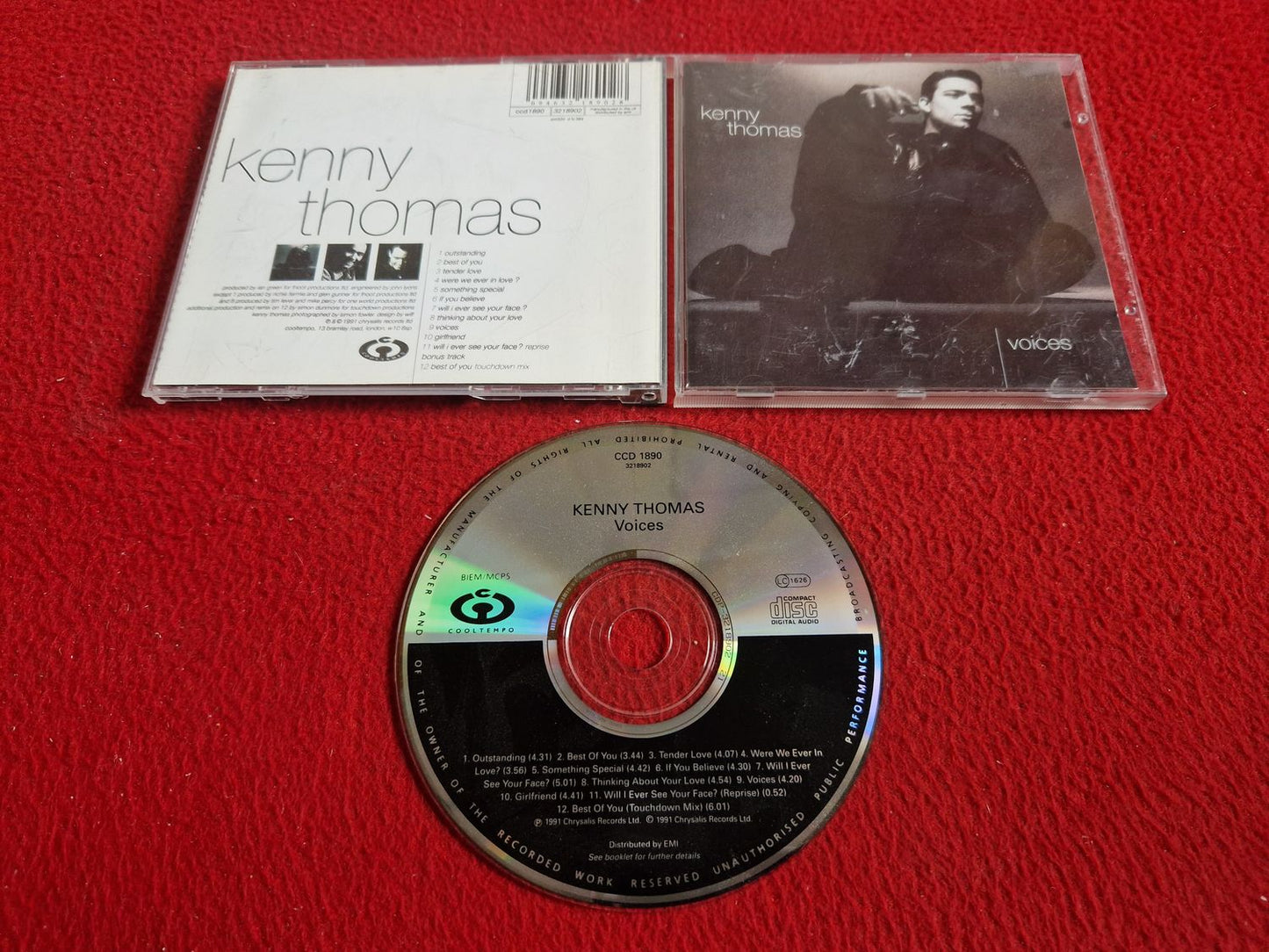 KENNY THOMAS VOICES CD