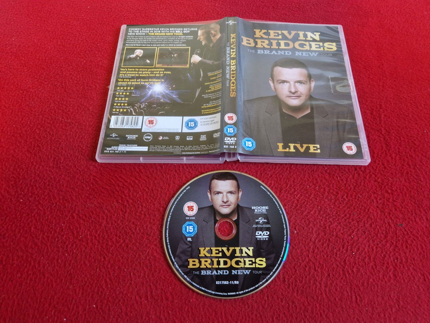 KEVIN BRIDGES - THE BRAND NEW TOUR LIVE DVD