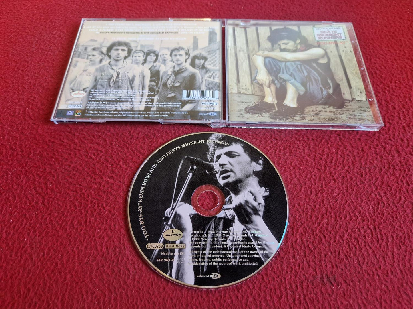 KEVIN ROWLAND & DEXYS MIDNIGHT RUNNERS TOO-RYE-AY CD