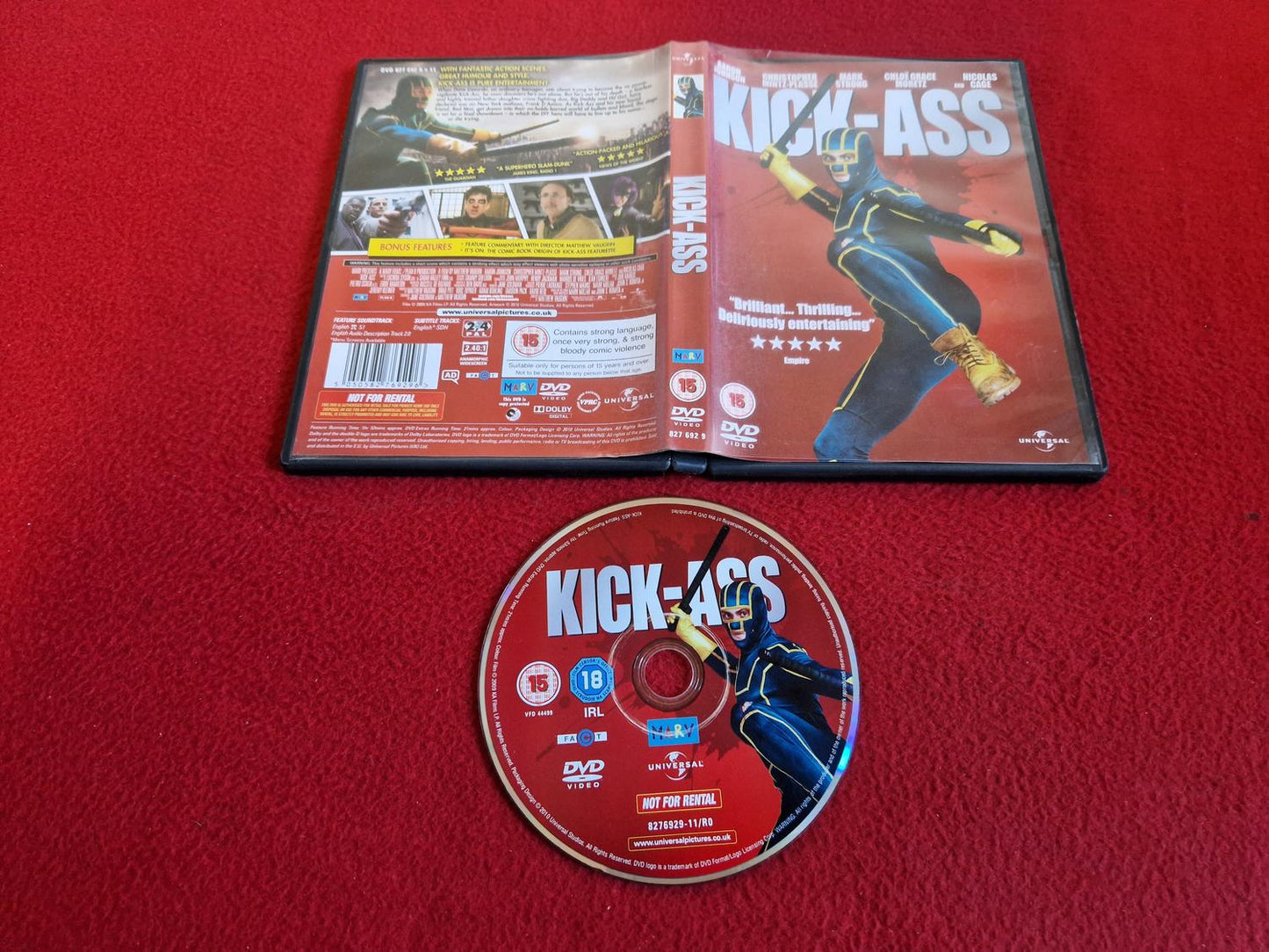 KICK-ASS DVD