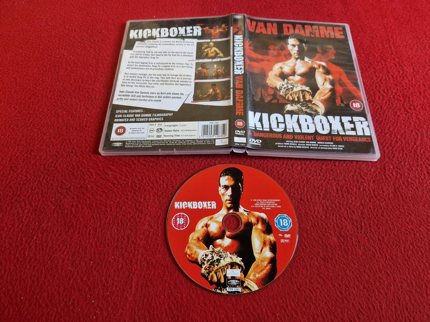 KICKBOXER DVD