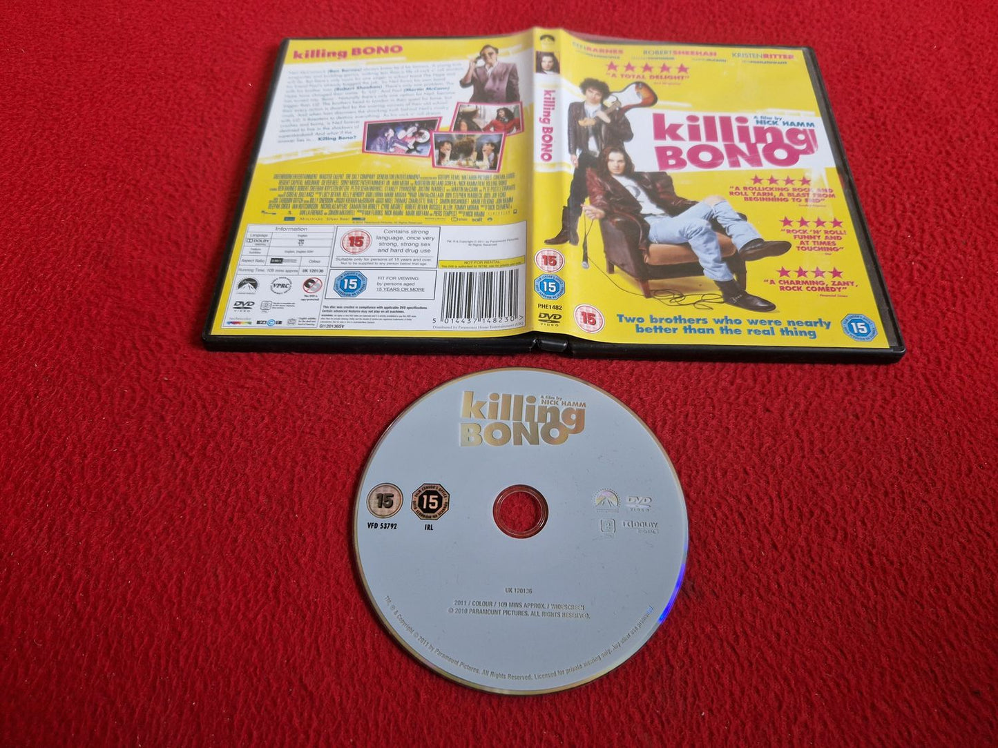 KILLING BONO DVD
