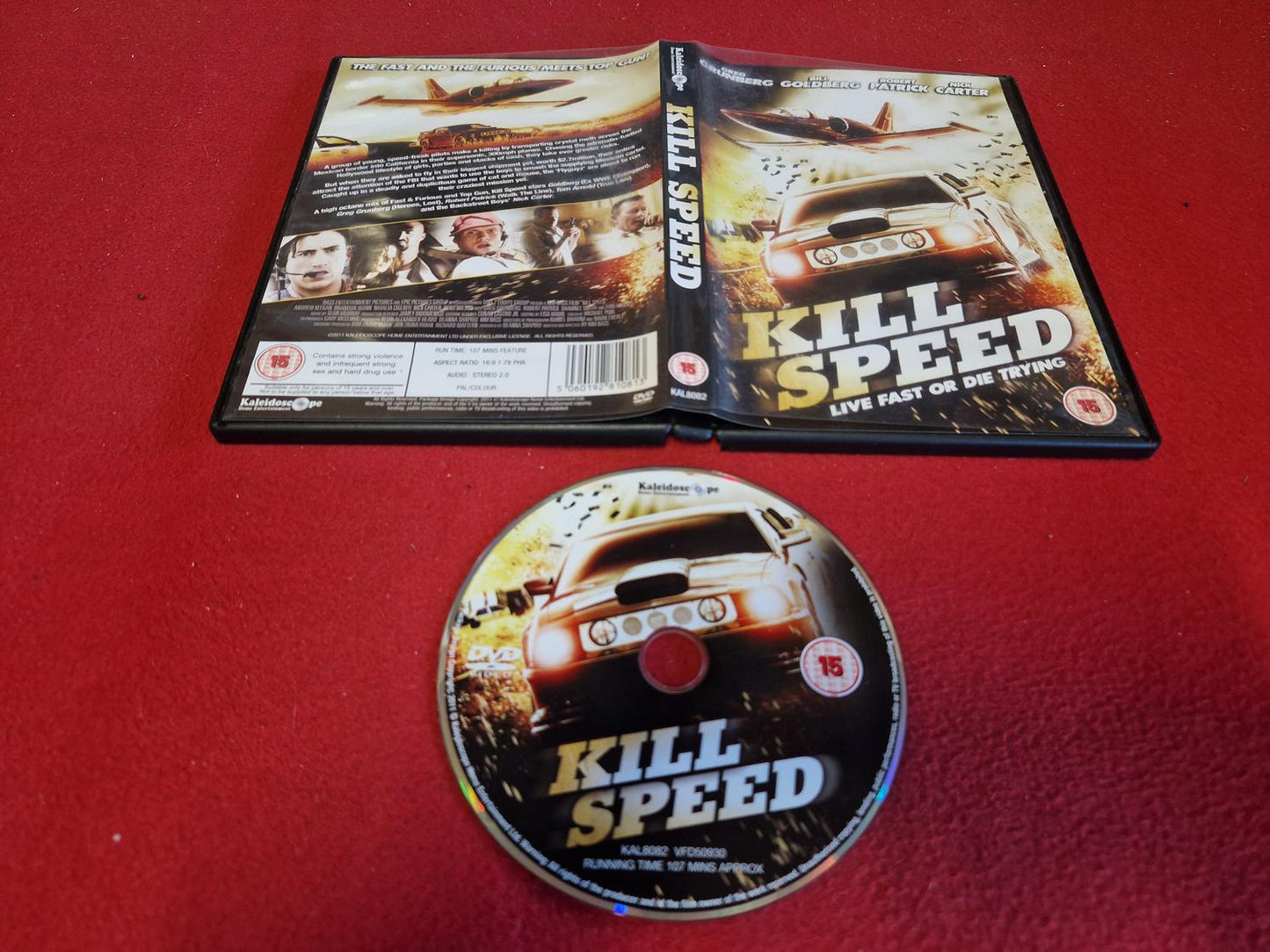 KILL SPEED till DVD