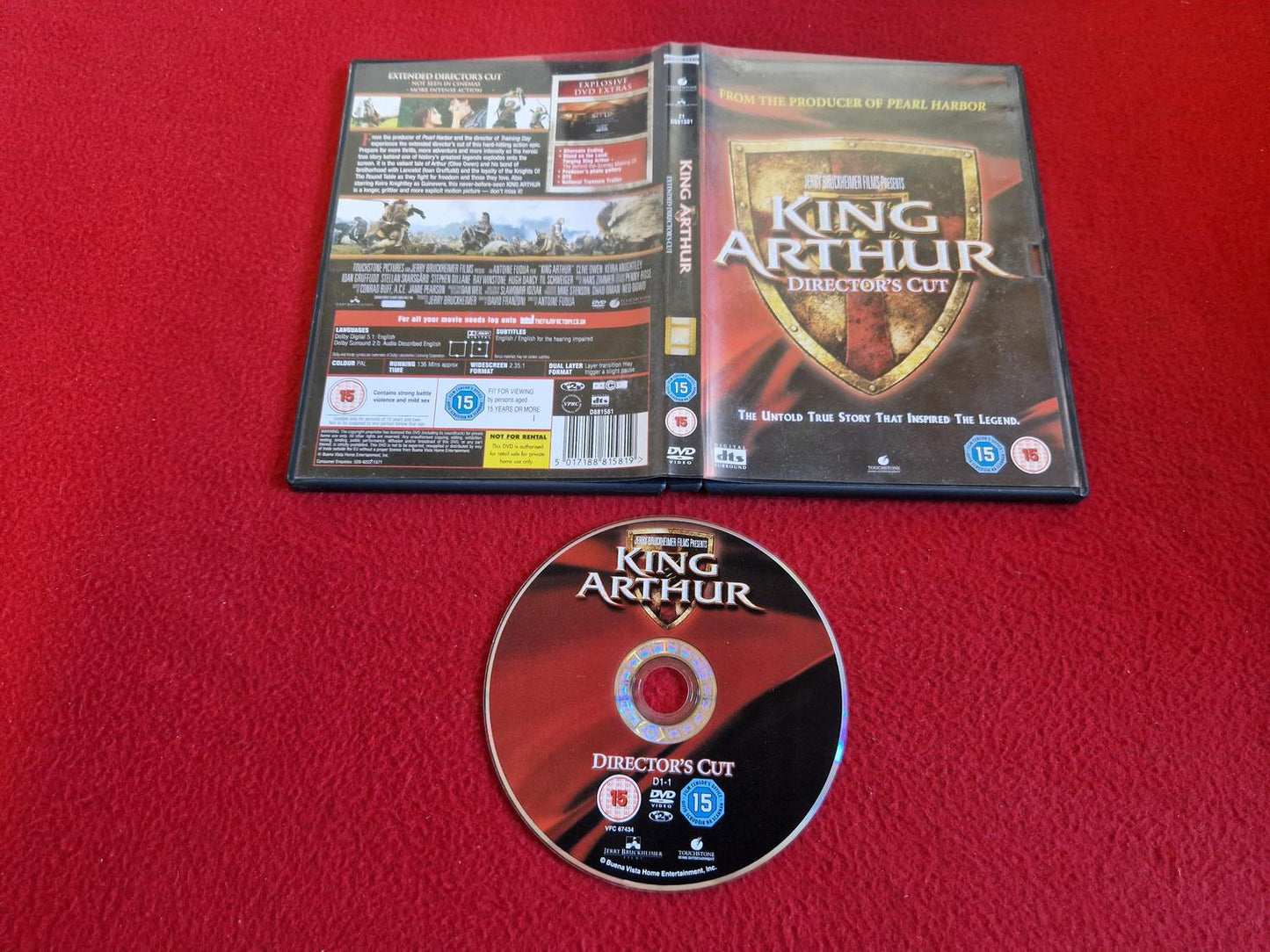 KING ARTHUR DVD