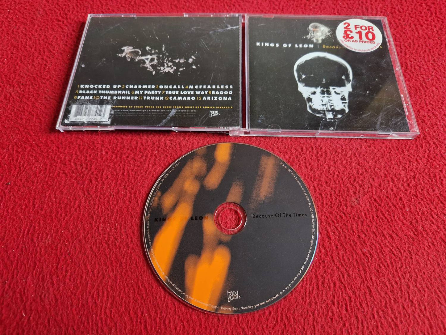 KINGS OF LEON BECAUSE OF THE TIMES CD
