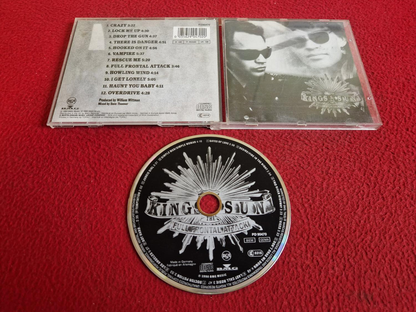 KINGS OF THE SUN FULL FRONTAL ATTACK CD