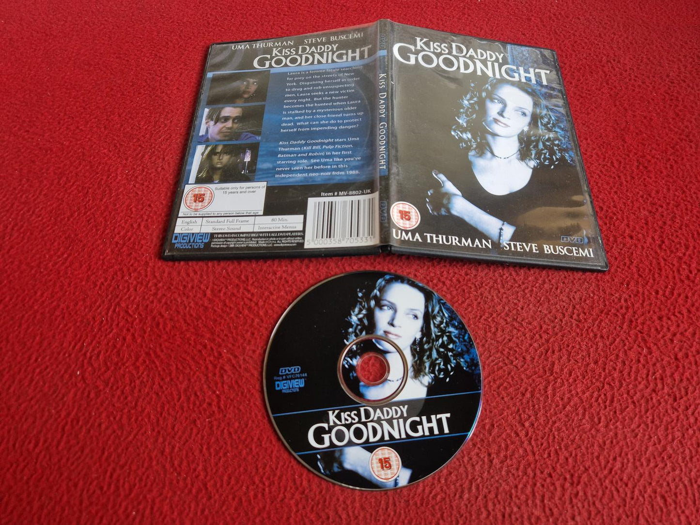 KISS DADDY GOODNIGHT DVD