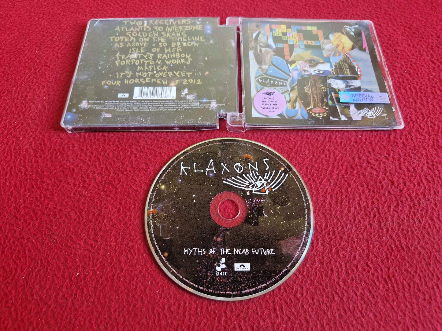 KLAXONS MYTHS OF THE NEAR FUTURE CD