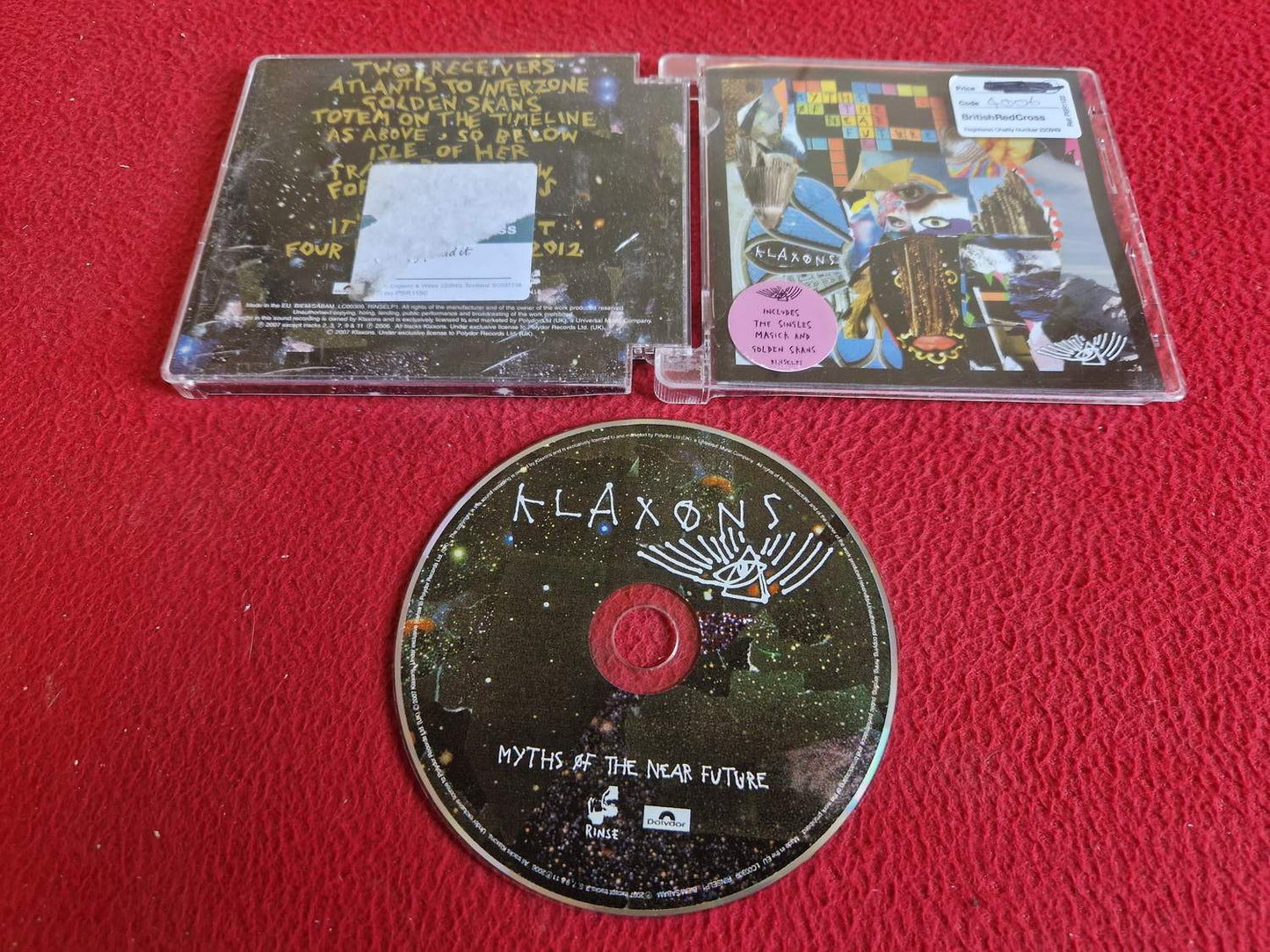 KLAXONS MYTHS OF THE NEAR FUTURE CD