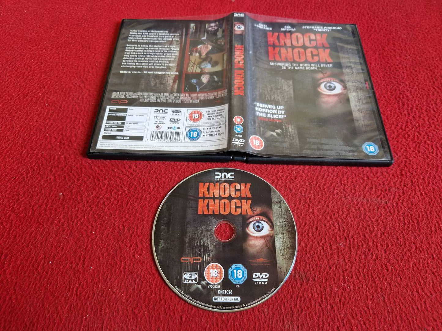 KNOCK KNOCK DVD