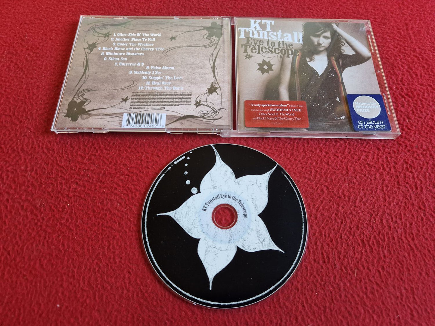 KT TUNSTALL EYE TO THE TELESCOPE CD