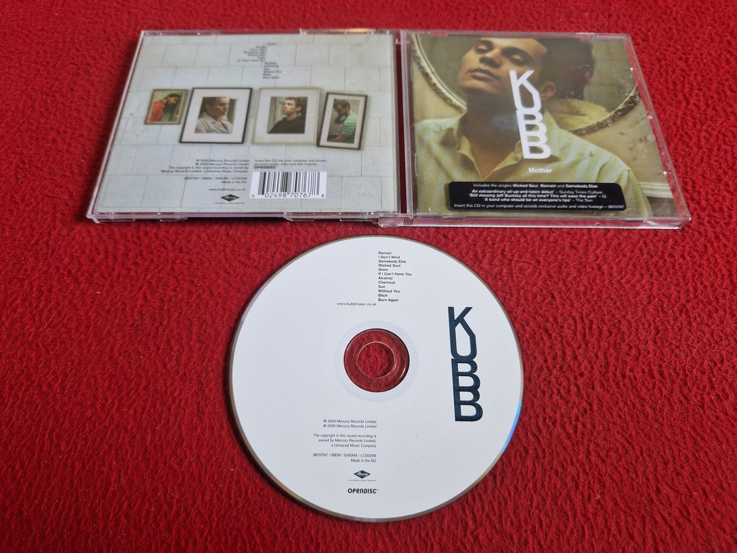 KUBB MOTHER CD