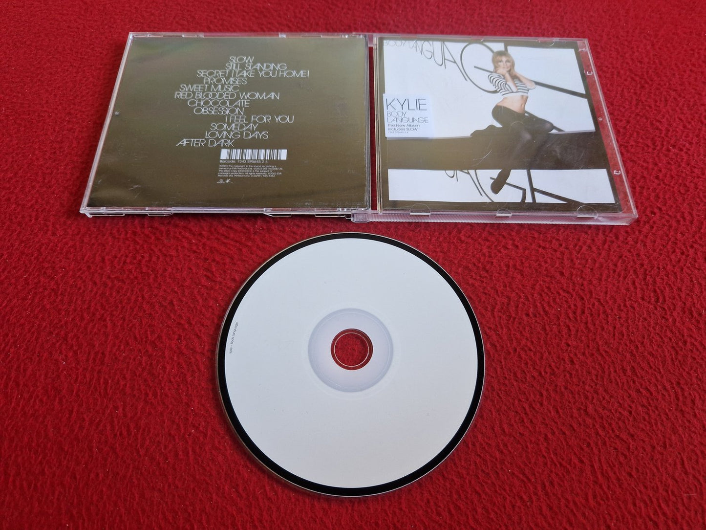 KYLIE MINOGUE BODY LANGUAGE CD
