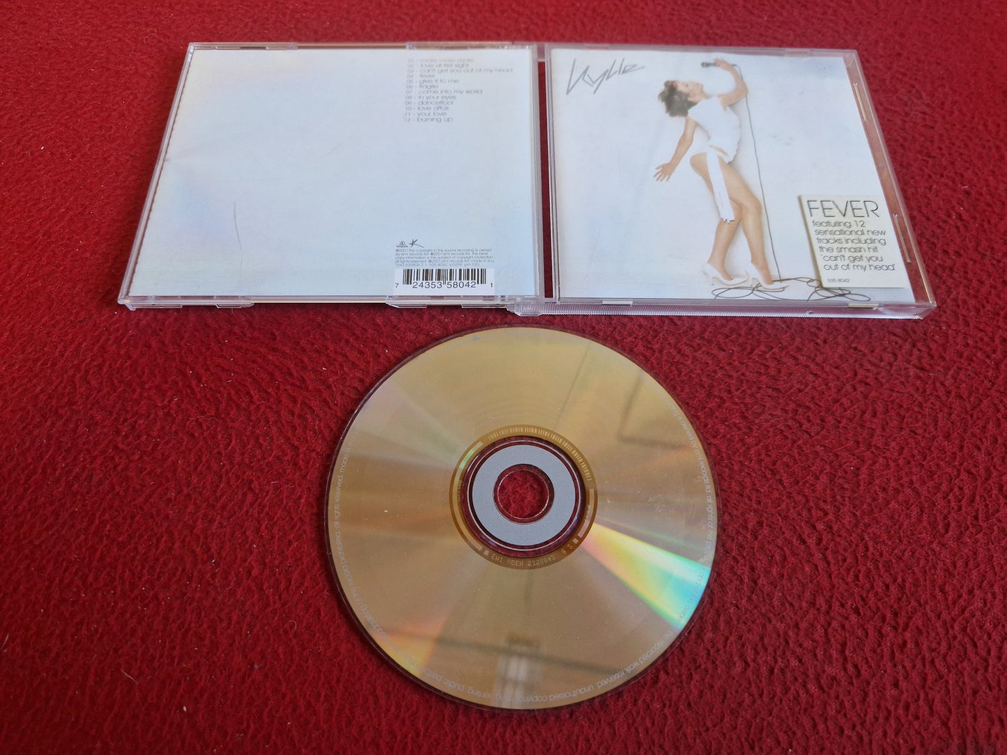 KYLIE MINOGUE FEVER CD