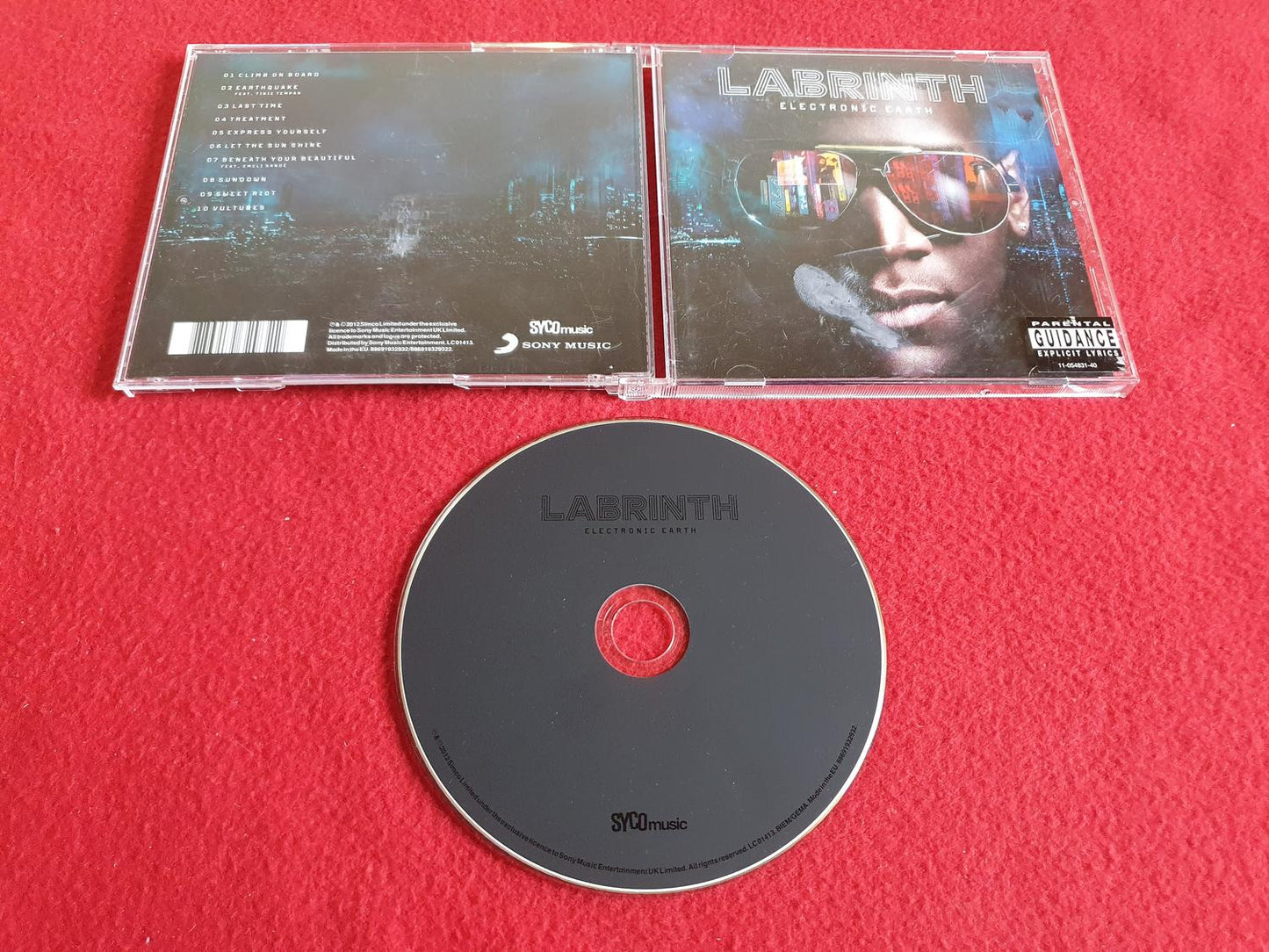 LABRINTH ELECTRONIC EARTH till CD