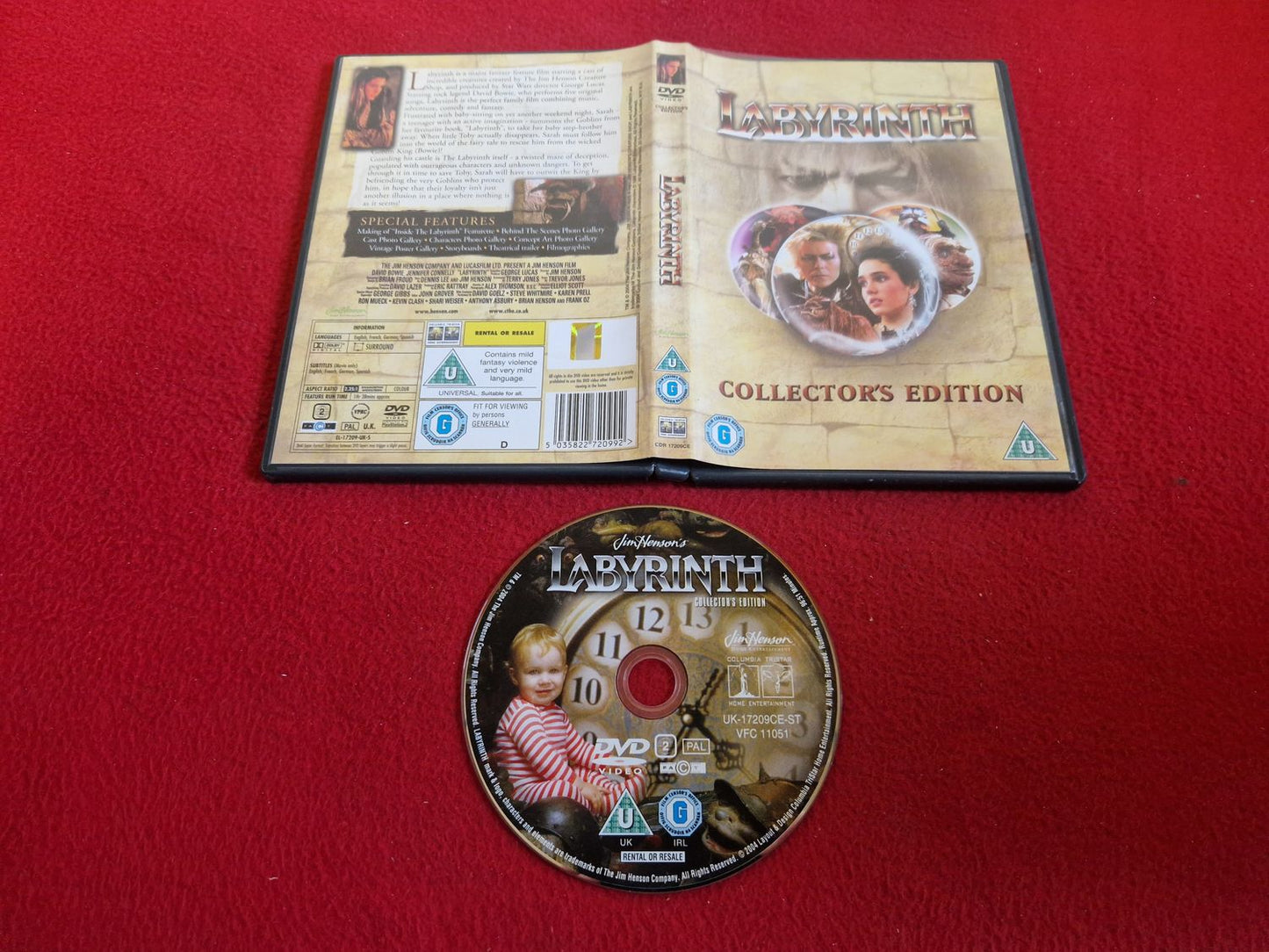 LABYRINTH DVD
