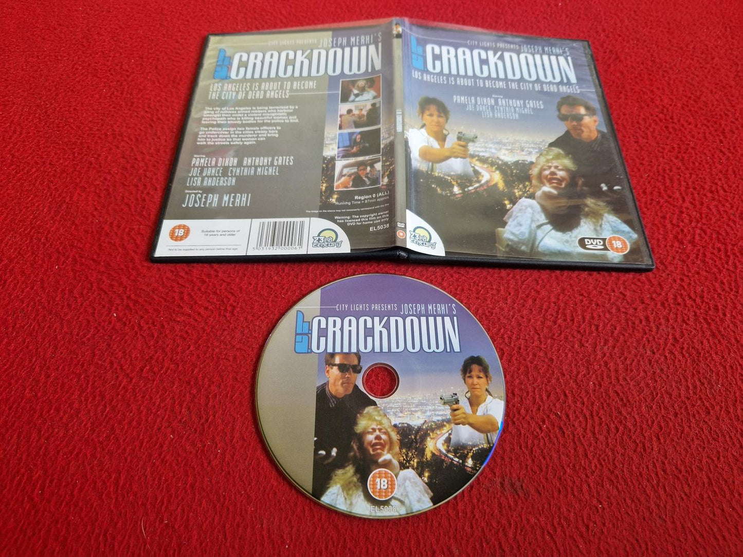 L.A. CRACKDOWN DVD