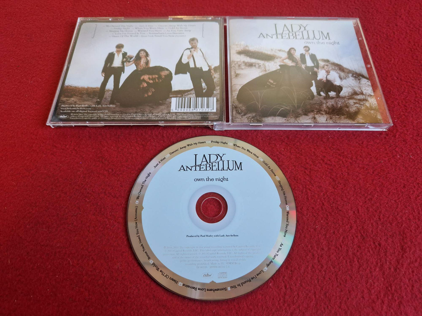 LADY ANTEBELLUM OWN THE NIGHT CD
