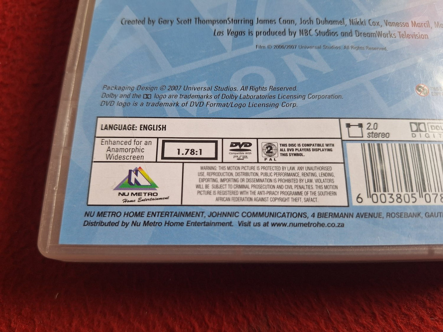 LAS VEGAS SEASON 4 BOX DVD
